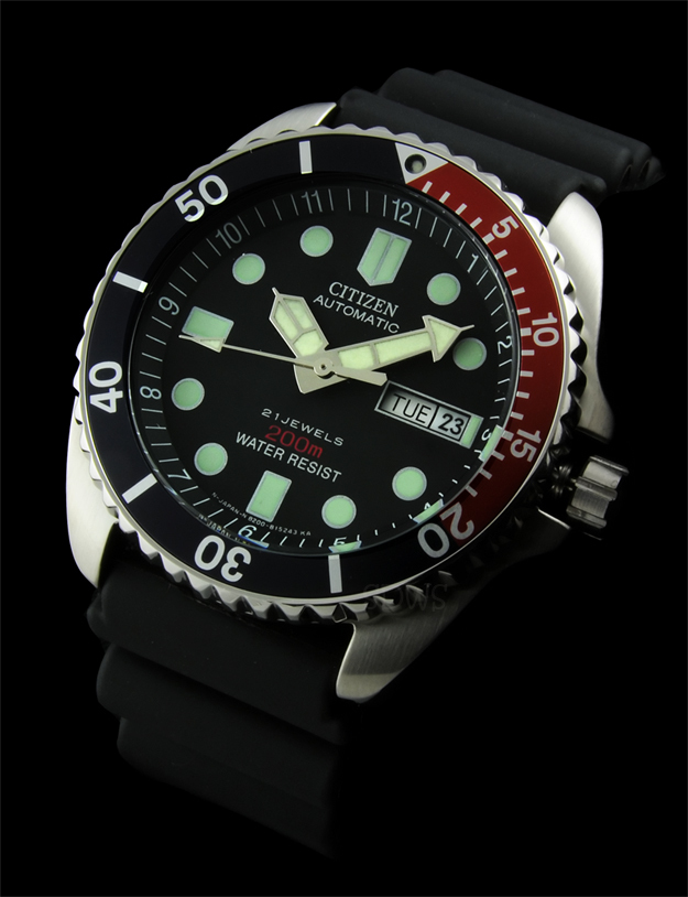 citizen automatic divers water resist 200m