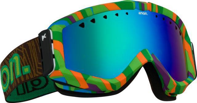 New Anon Figment Zigzag snowboard goggles Burton 2010