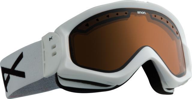 New Anon Majestic White snowboard goggles Burton 2011