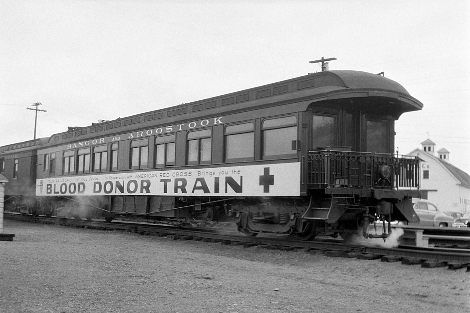 BAR Obs #200 on Red Cross Blood Drive @ Millinocket, ME on 10/30/52. (8x12)