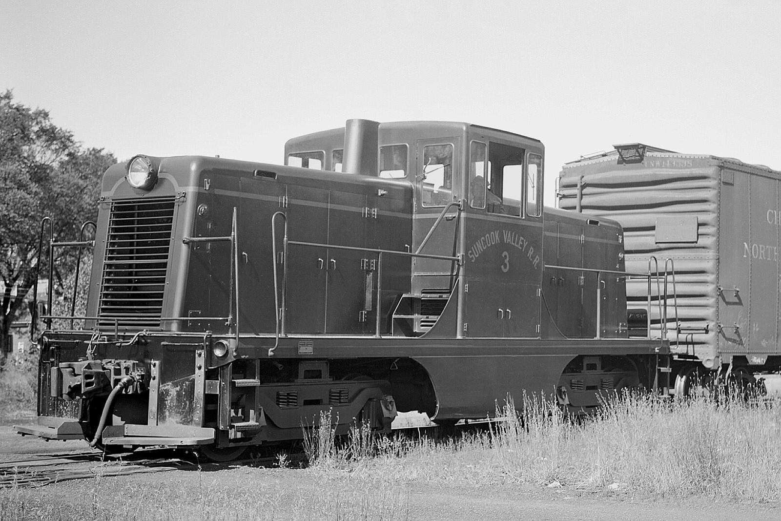 Suncook Valley #3 at Pittsfield, NH on 8/25/51. (812E)