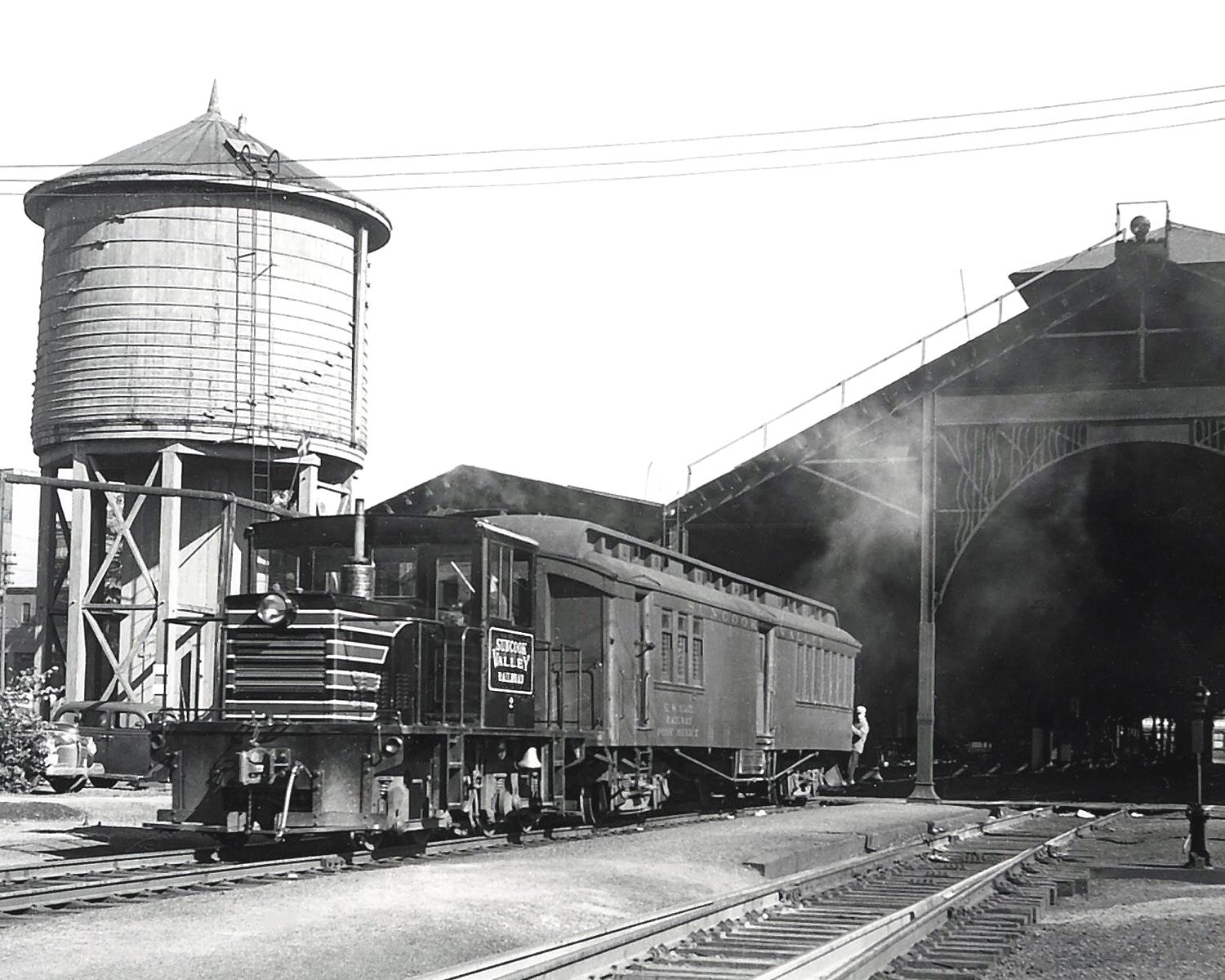 Suncook Valley #2 at Concord, NH during 1950. (5x7)