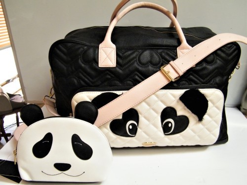 panda duffle bag